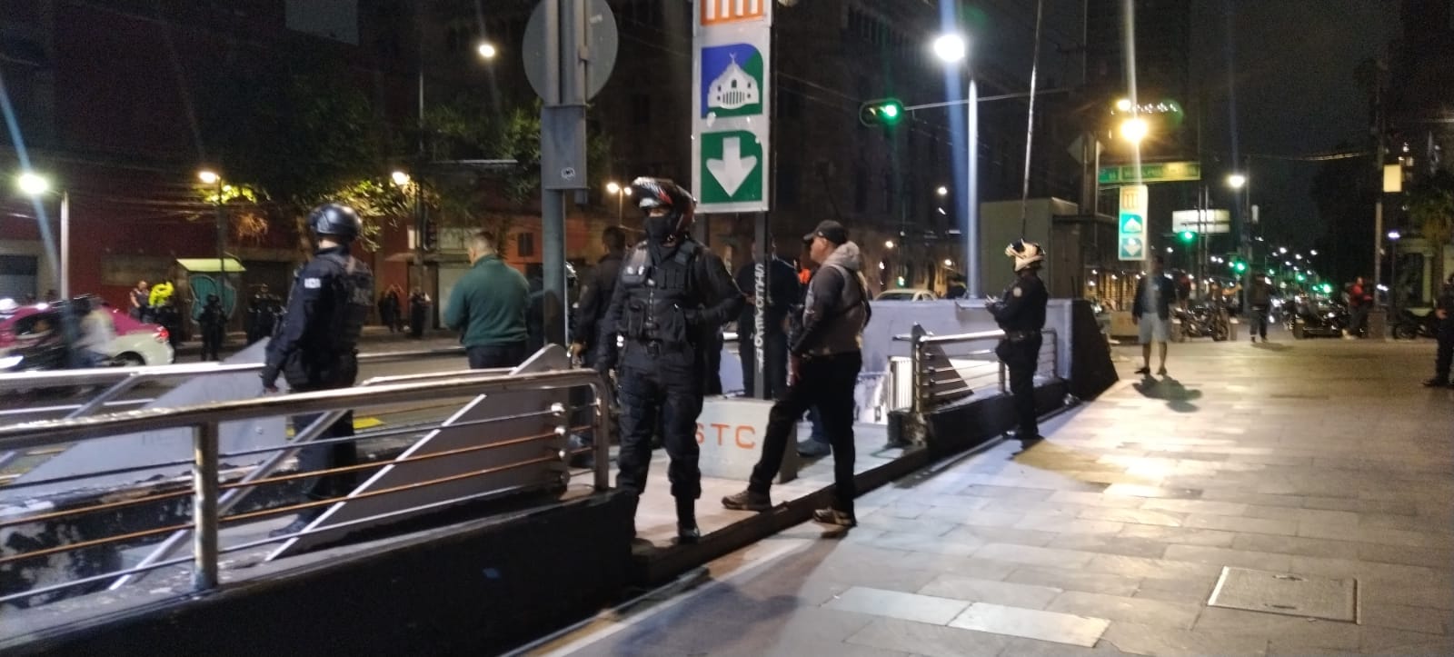 Matan a hombre de tres disparos al interior de la estación Bellas Artes del Metro