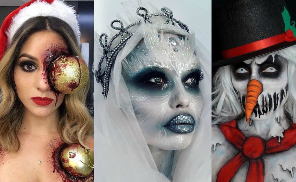 Navidad de terror: la nueva tendencia de maquillaje en Instagram