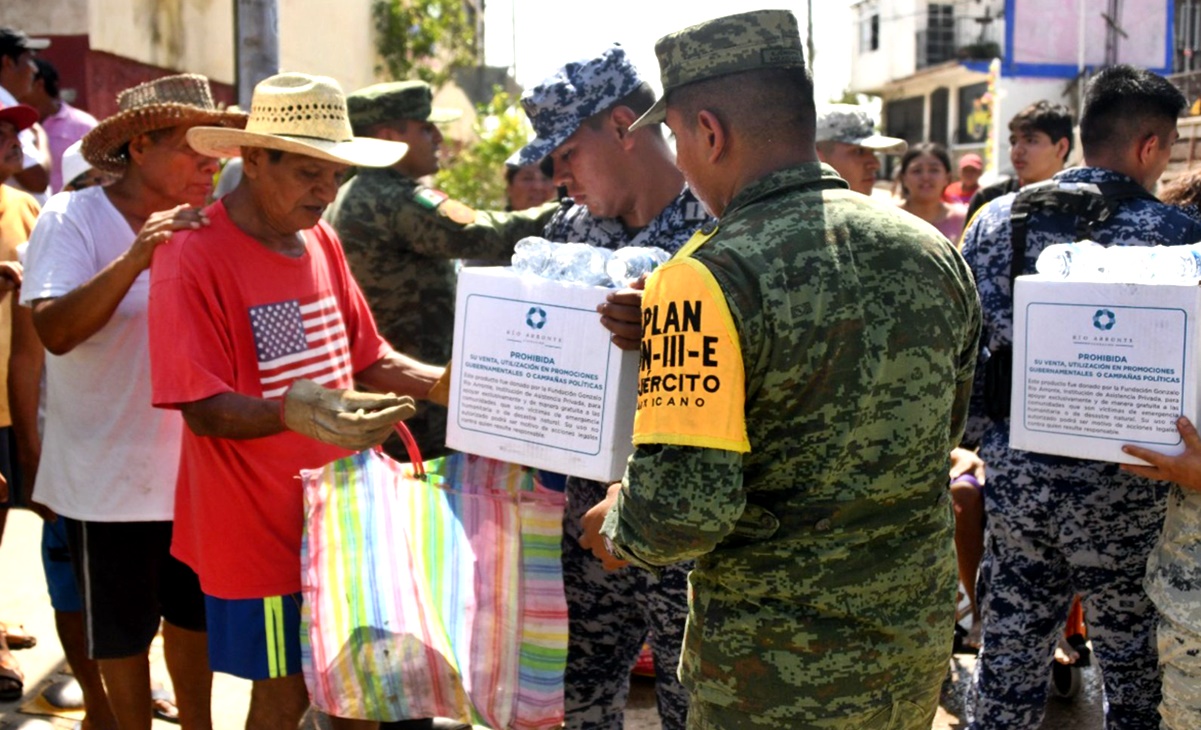 AMLO: 20 mil elementos de las Fuerzas Armadas han llegado a Acapulco