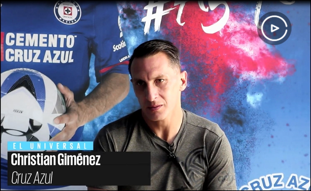 "Cualquiera quisiera jugar en Cruz Azul", Giménez