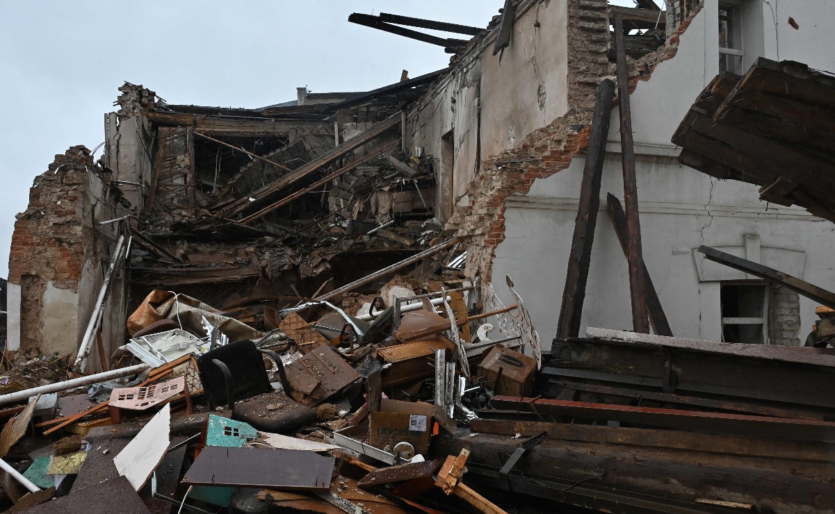 Rusia destruye museo en centro de Kupyansk y deja un muerto y diez heridos