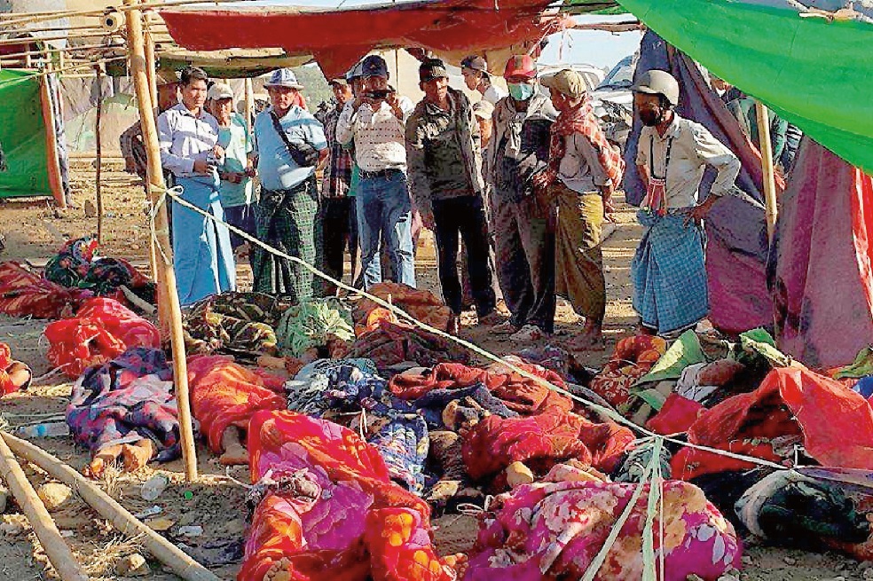 Deslave en mina de jade causa un centenar de muertos en Myanmar