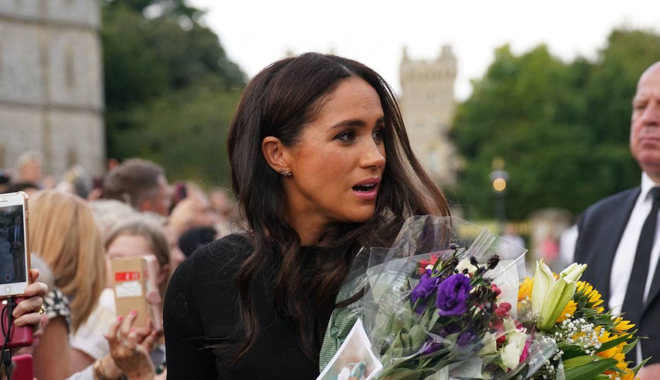 Revelan lo que Meghan Markle le dijo a su asistente en plena marcha afuera del castillo de Windsor