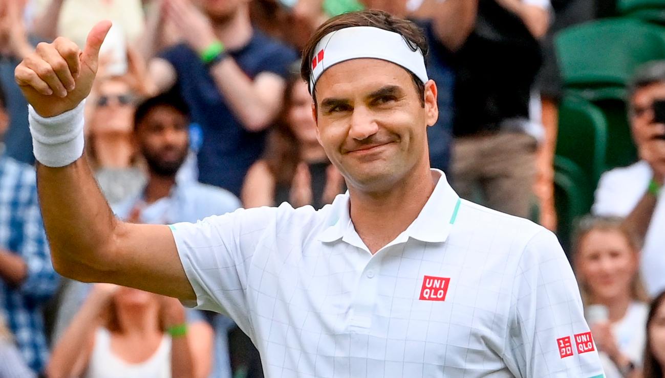 Roger Federer, el tenista más veterano que llega a los cuartos de final de Wimbledon