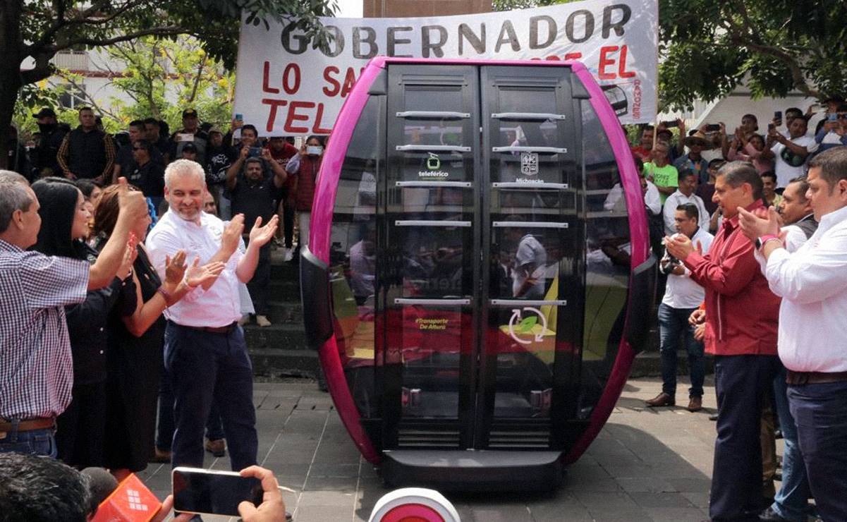 Gobernador de Michoacán presenta proyecto de teleférico en Uruapan con inversión de 3 mil 200 mdp