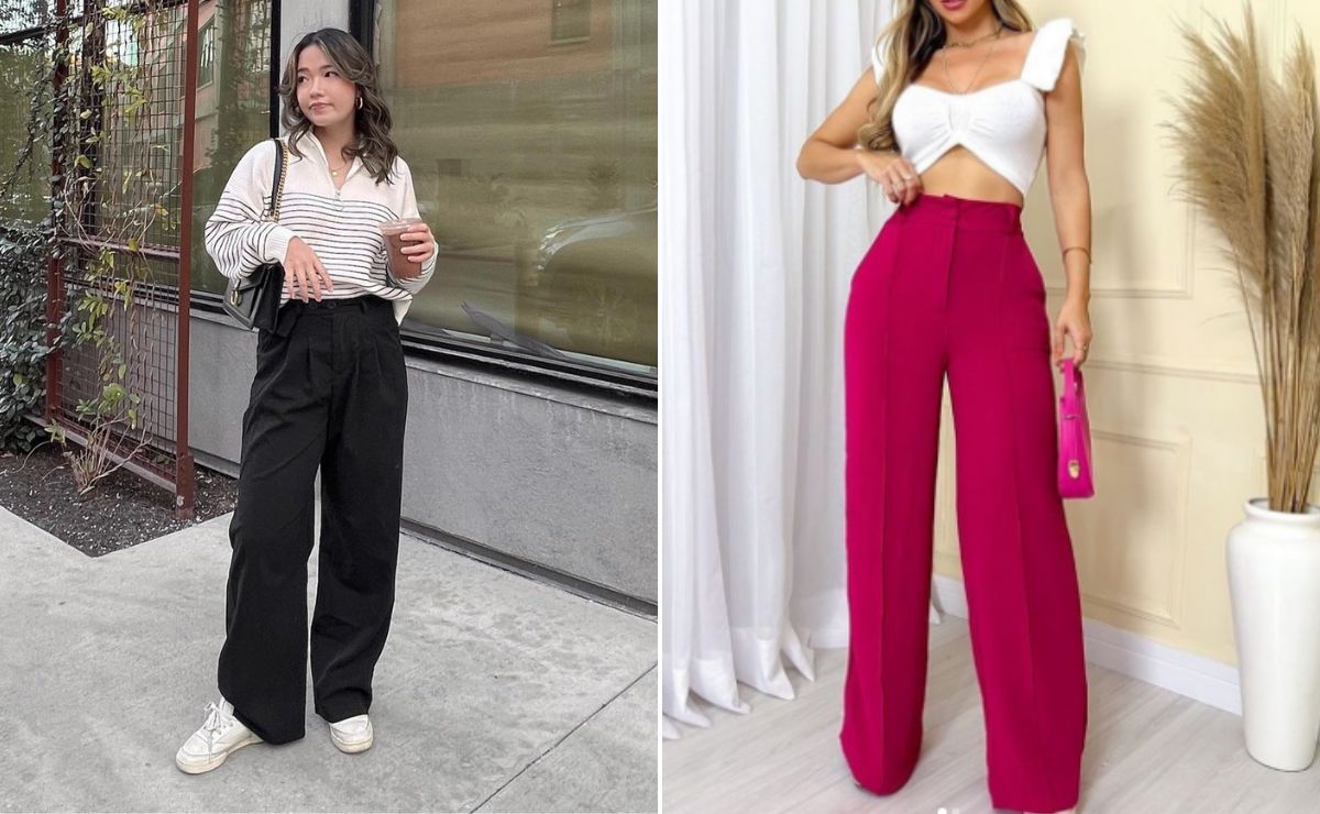 Cómo llevar pantalones sastre, 5 outfits increíbles