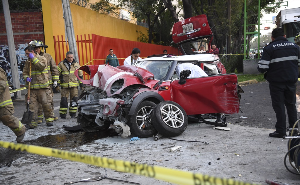 Choque en Eje Central deja dos muertos y dos heridos