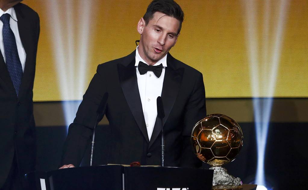 Messi gana su quinto Balón de Oro 