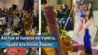 Con funeral masivo despiden a Valeria, relacionada con La Unión Tepito