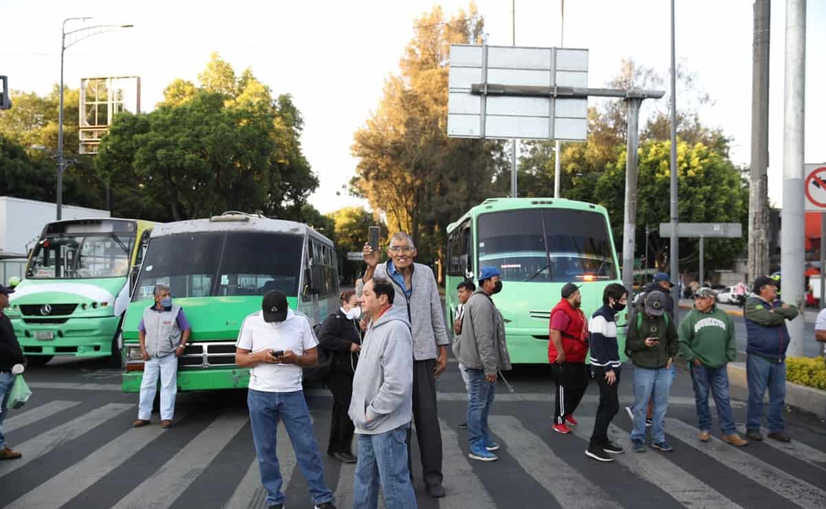 Gobierno de la CDMX rechaza aumento a tarifa del transporte; pide a choferes no hacer bloqueos