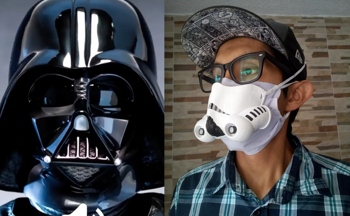 Que la fuerza esté contigo: Lanzan mascarillas inspiradas en Star Wars con diseño mexicano