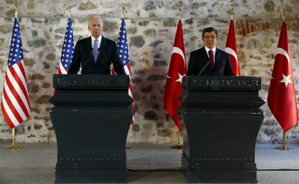U.S. Vice President Biden says prepared for military solution in Syria