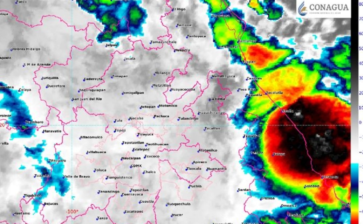 Tormenta tropical "Madeline" afectará así a la CDMX este domingo 18 de septiembre 2022