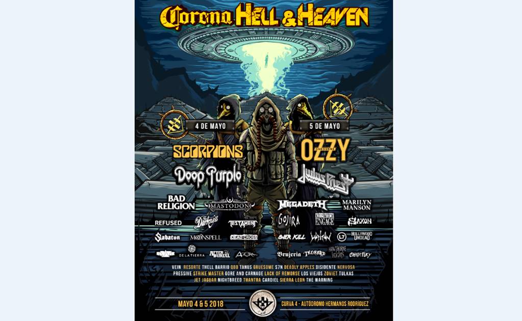 Ozzy Osbourne y Marilyn Manson, al Corona Hell & Heaven