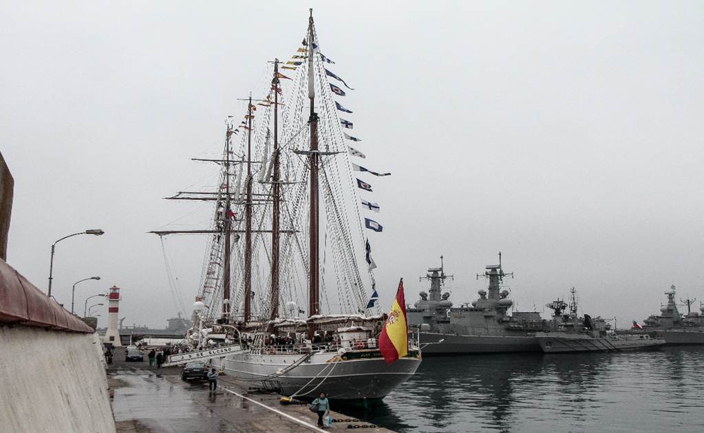 Llegará a Veracruz buque escuela de la Armada española