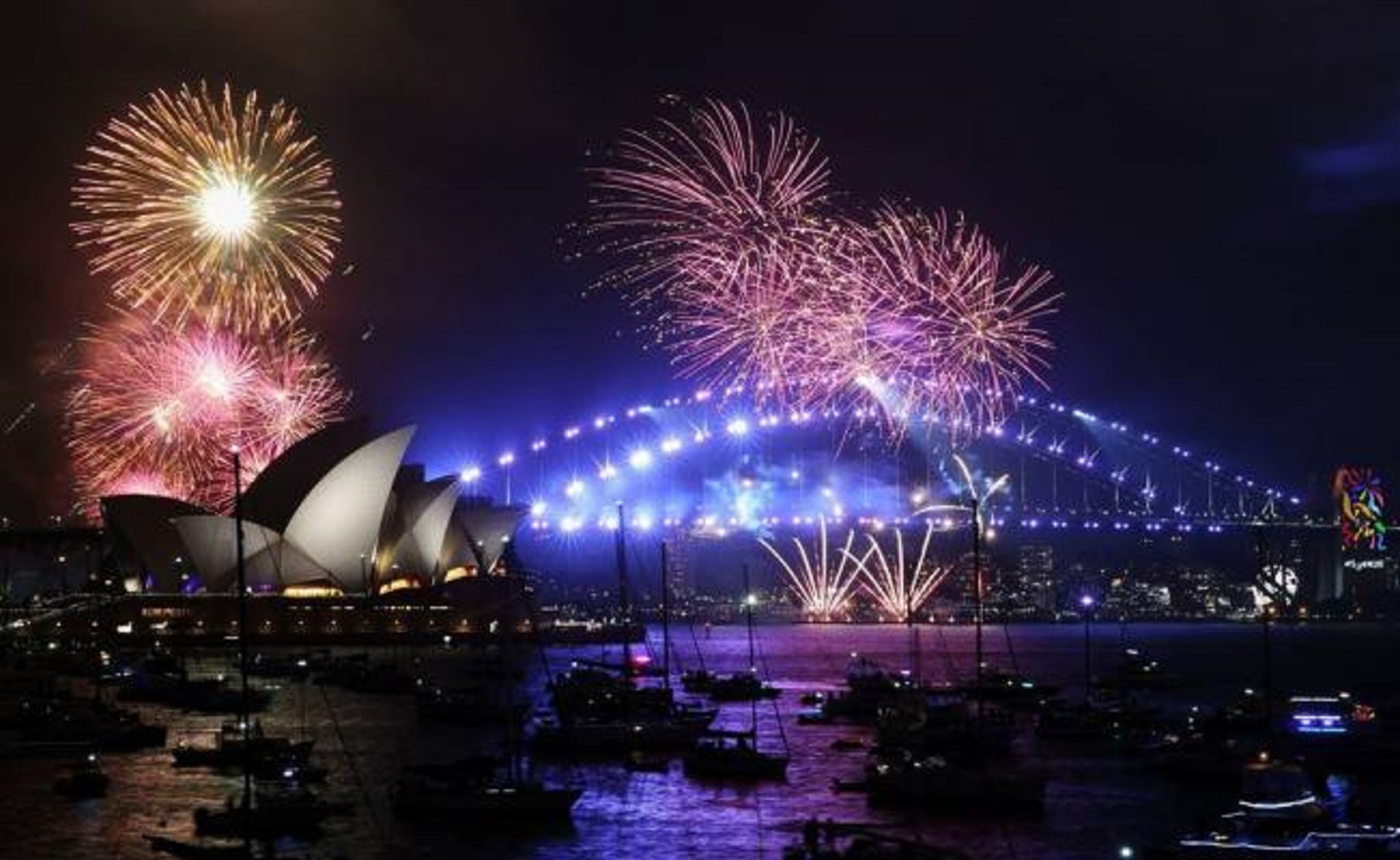 Sidney inaugura las festividades de Año Nuevo