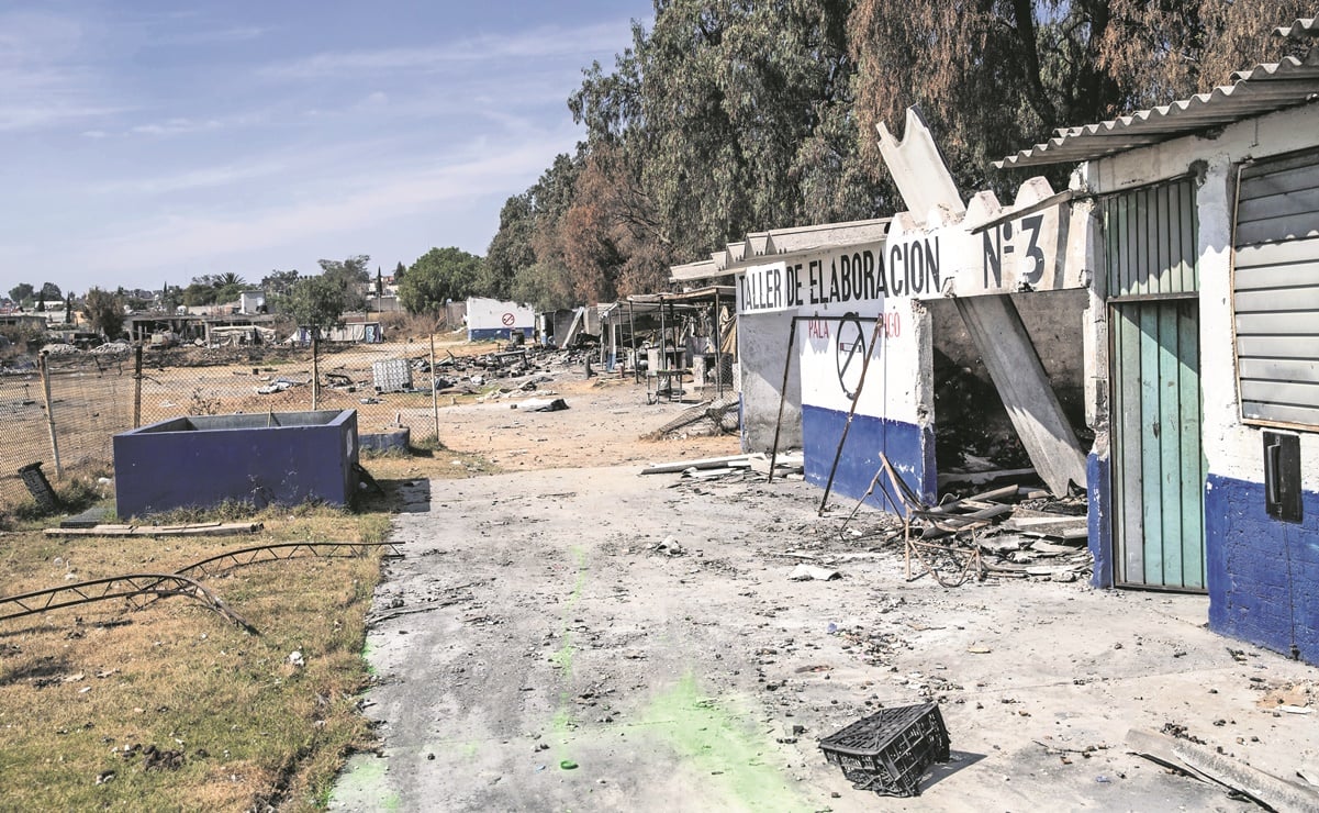 Resurge el tianguis de la pirotecnia en San Pablito