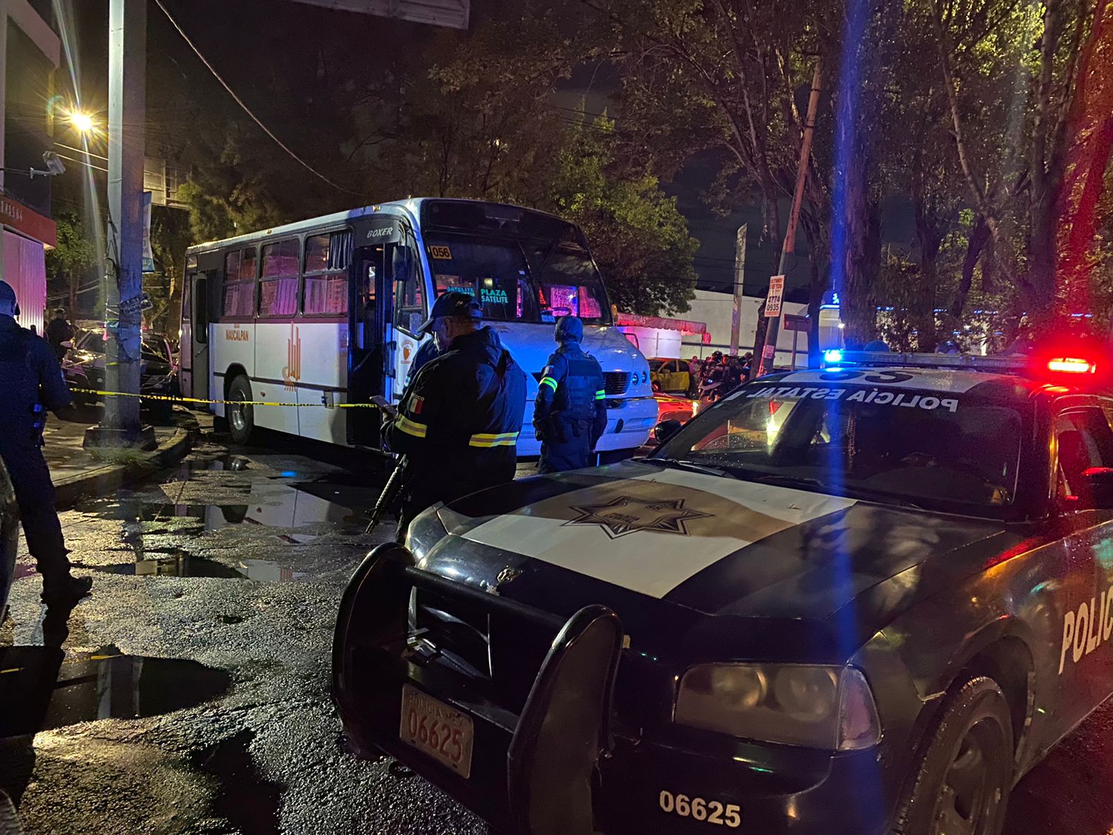 Hombre muere de un balazo en camión de la ruta Satélite-Metro El Rosario