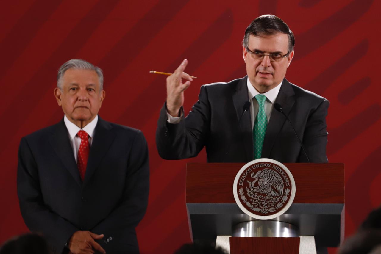 Ebrard destaca apoyo internacional a plan de México para frenar migración