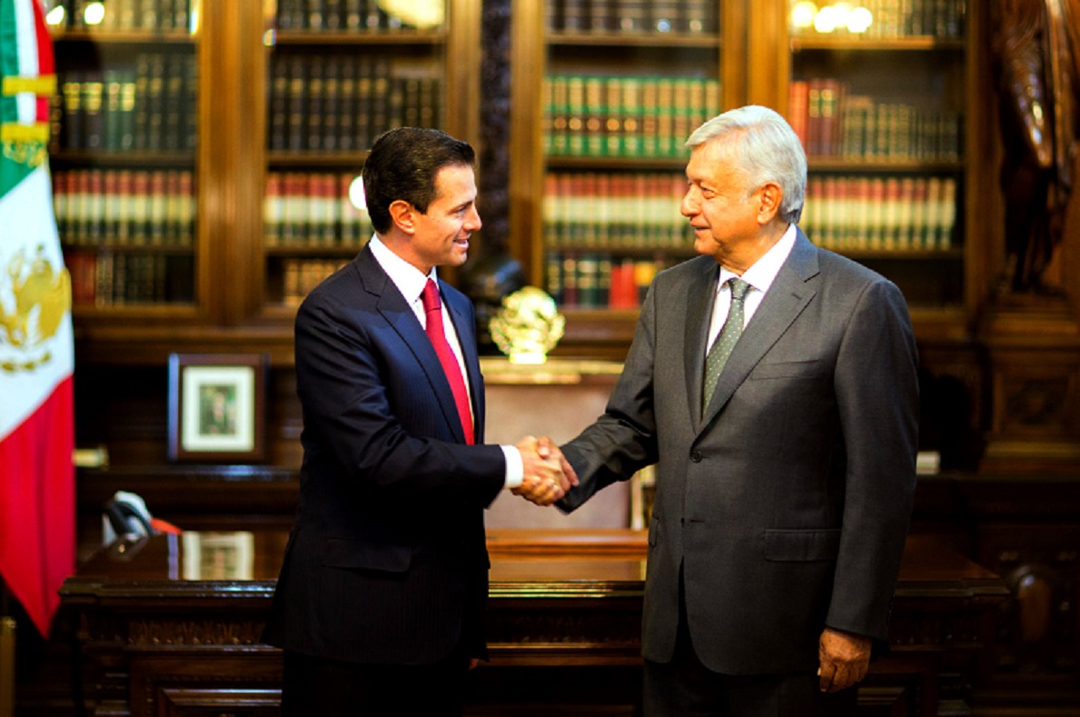 Reunión de Peña y AMLO busca una transición ordenada: Presidencia