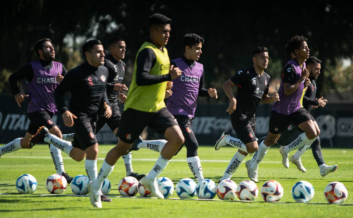 Atlas se prepara para enfrentar a Pachuca