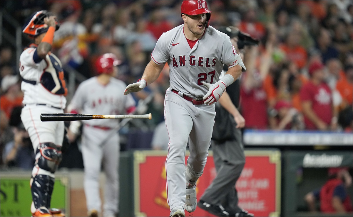 Mike Trout está a un home run del récord histórico de la MLB 