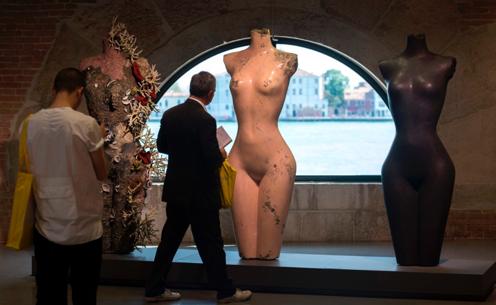 Damien Hirst se la juega en Venecia con nueva exposición