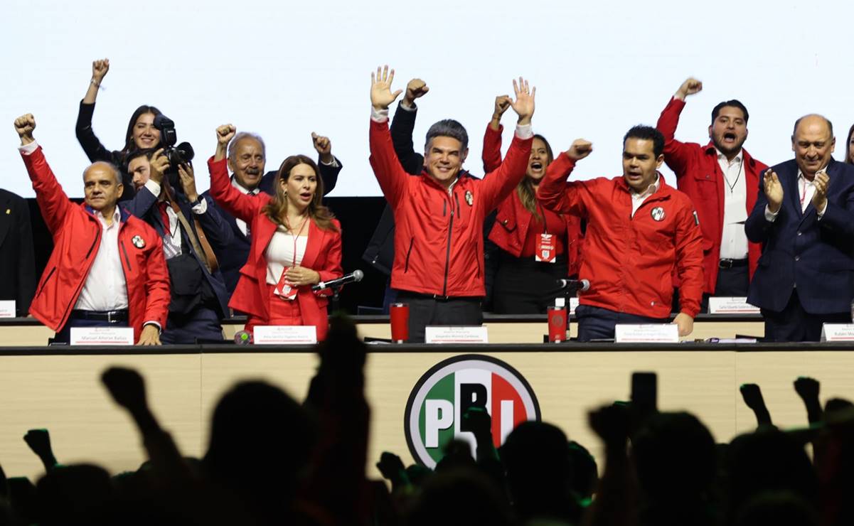 Delegados del PRI aprueban reelección de Alito Moreno; podría permanecer en el cargo hasta 2032