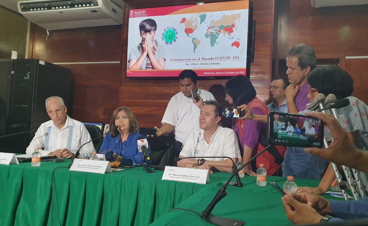 Reportan primer caso sospechoso de coronavirus en Tabasco