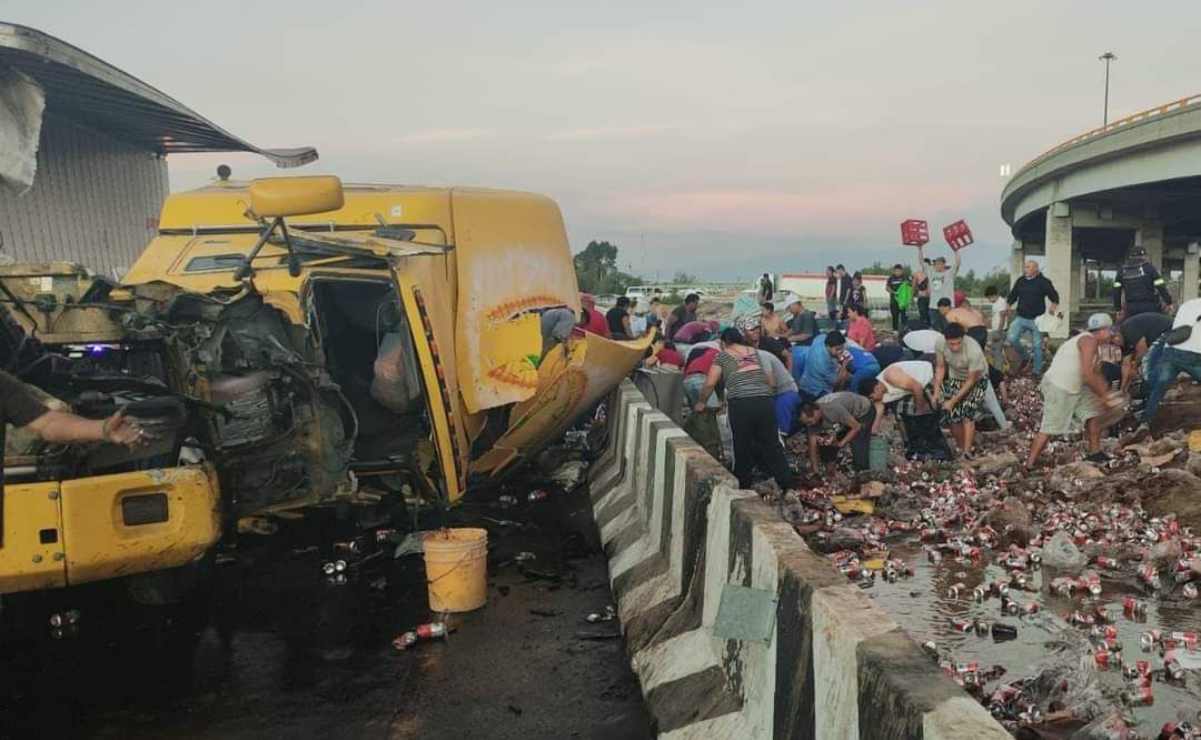 Transportistas denuncian impunidad en actos de rapiña durante accidentes en carreteras federales y estatales  