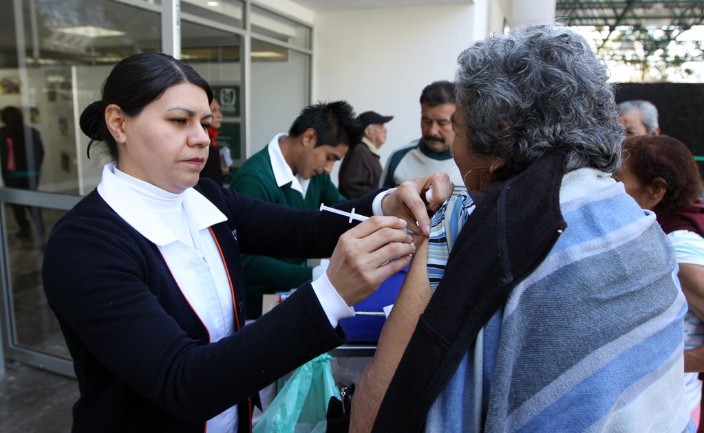 Aplica IMSS 9 millones 62 mil vacunas contra influenza