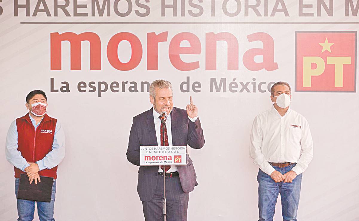 Registra Morena y PT a su nuevo candidato de Michoacán