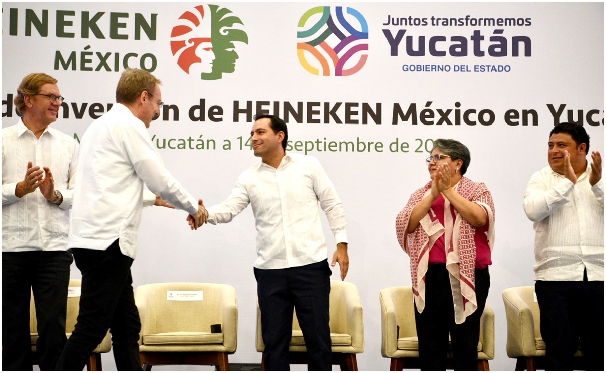 Heineken invertirá 8 mil 700 mdp para nueva planta en Yucatán