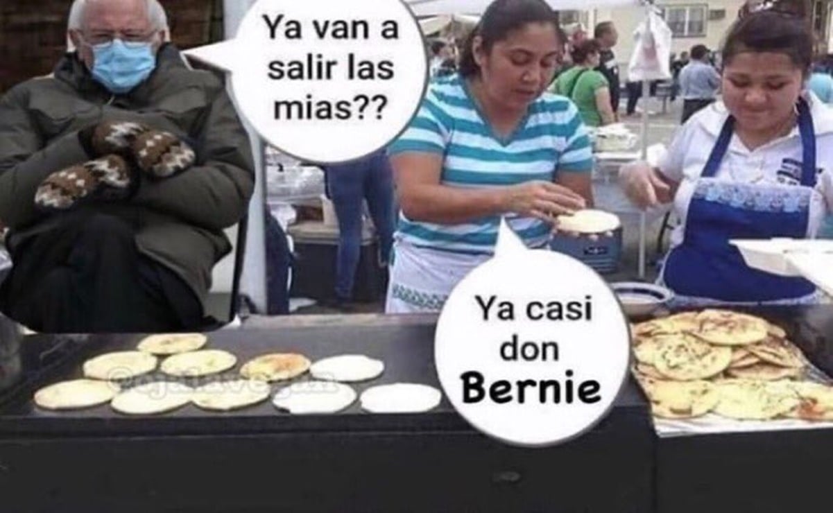 "Las gorditas de Bernie"; los mejores memes foodie del senador Bernie Sanders