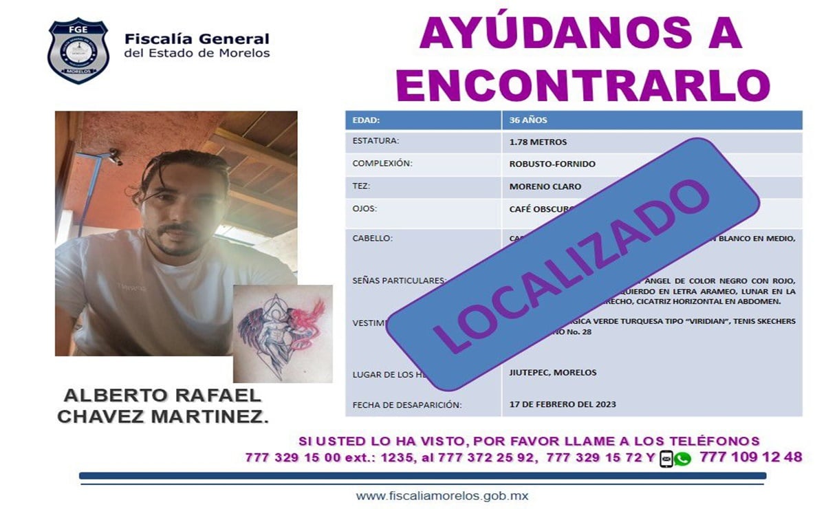 Localizan con vida a médico reportado desaparecido desde el viernes en Morelos