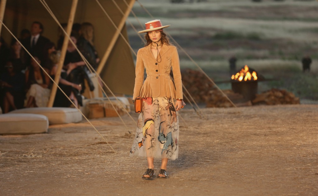 La nueva colección de Dior es tan salvaje que desearás vivir en el viejo oeste