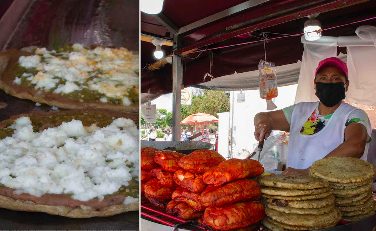 Ya están listas las enchiladas queretanas, los guajolotes y los buñuelos en La Cruz 