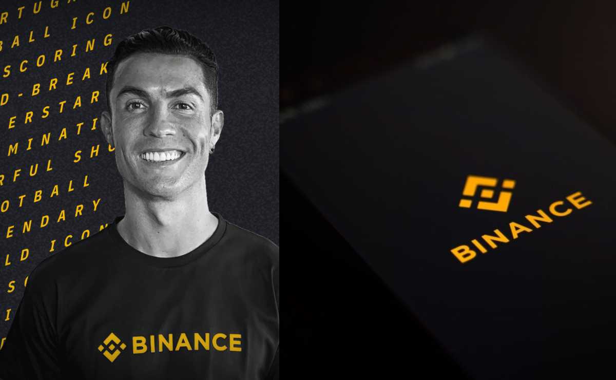 Binance ficha a Cristiano Ronaldo para promocionar NFT 