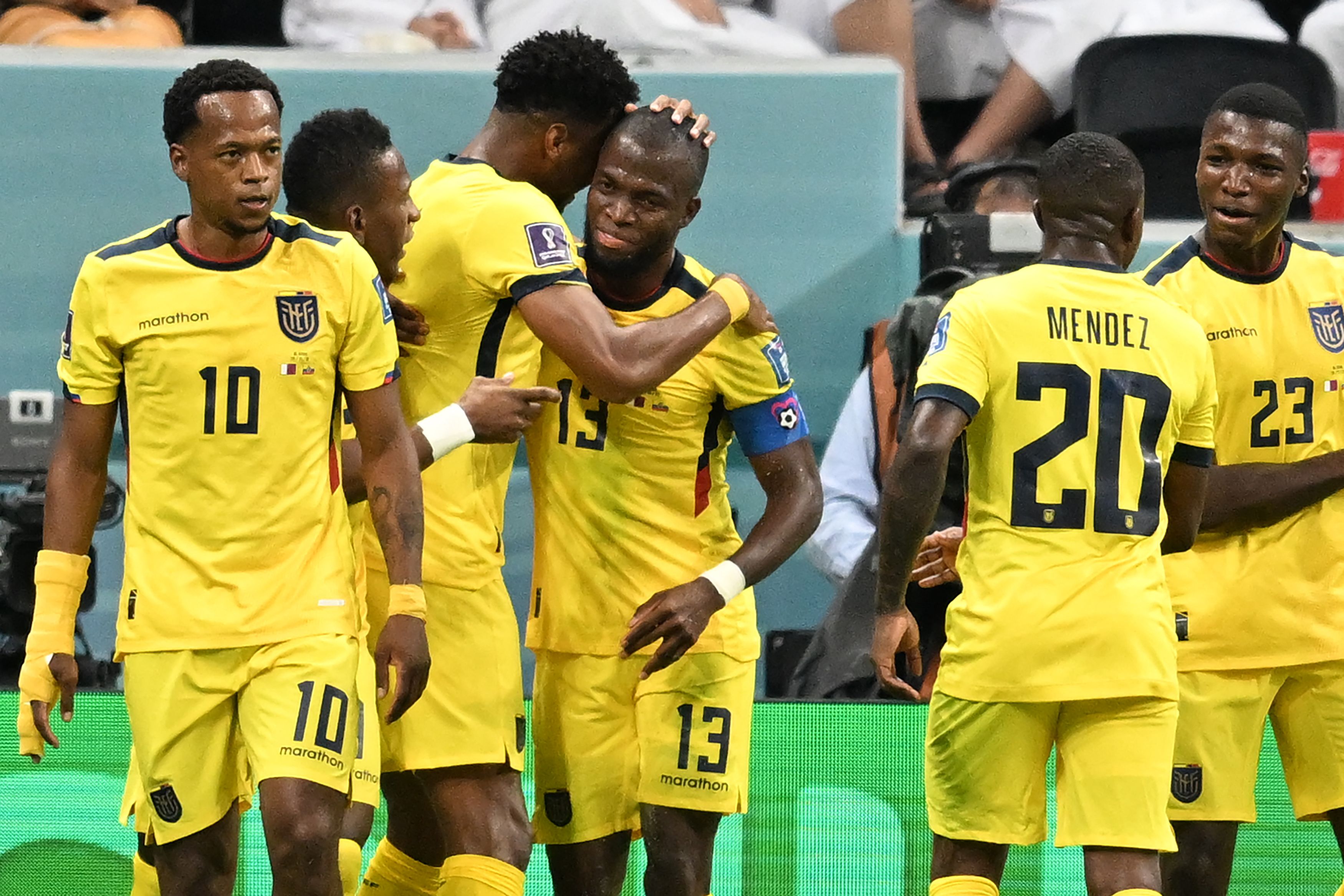 FIESTA NACIONAL! Contundente triunfo de la selección de Ecuador 2-0 sobre el anfitrión Qatar en el partido inaugural del Mundial 2022 | Fútbol | Deportes | El Universo