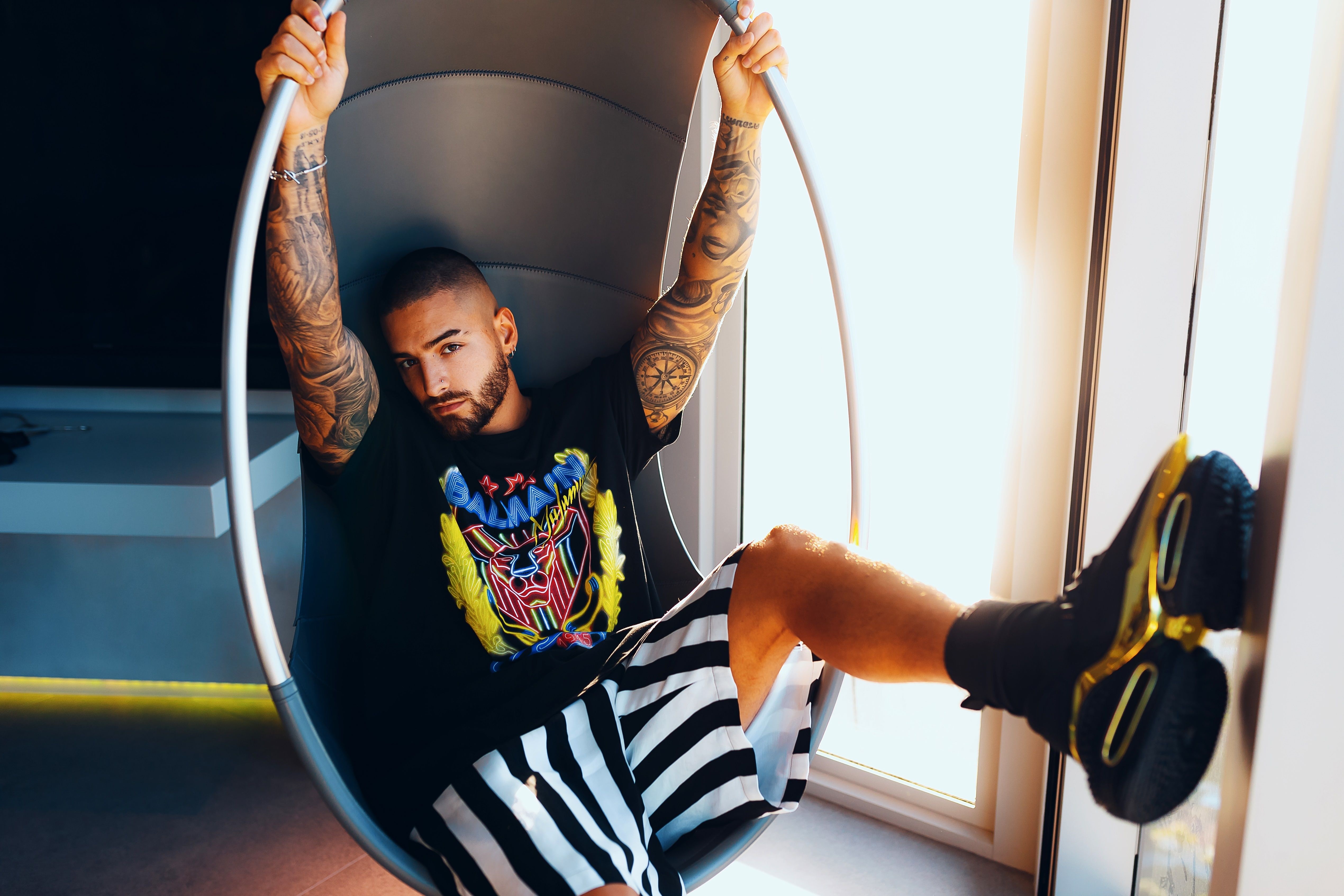 Maluma diseñó una línea de ropa de edición limitada para la exclusiva casa  parisina Balmain | Música | Entretenimiento | El Universo