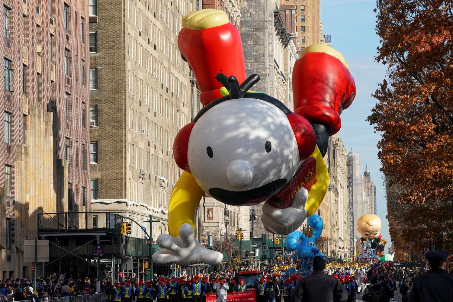 FOTOS) Los globos gigantes del desfile de Macy's regresaron a las calles de Nueva York en día de Acción de Gracias | Cultura | Entretenimiento El Universo