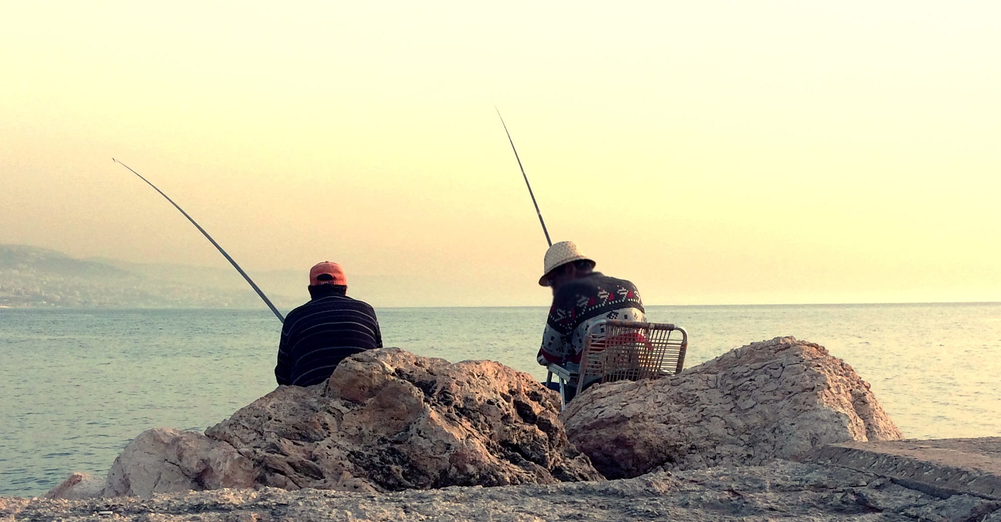 Qué historia se esconde detrás de la red de pesca de un pescador?