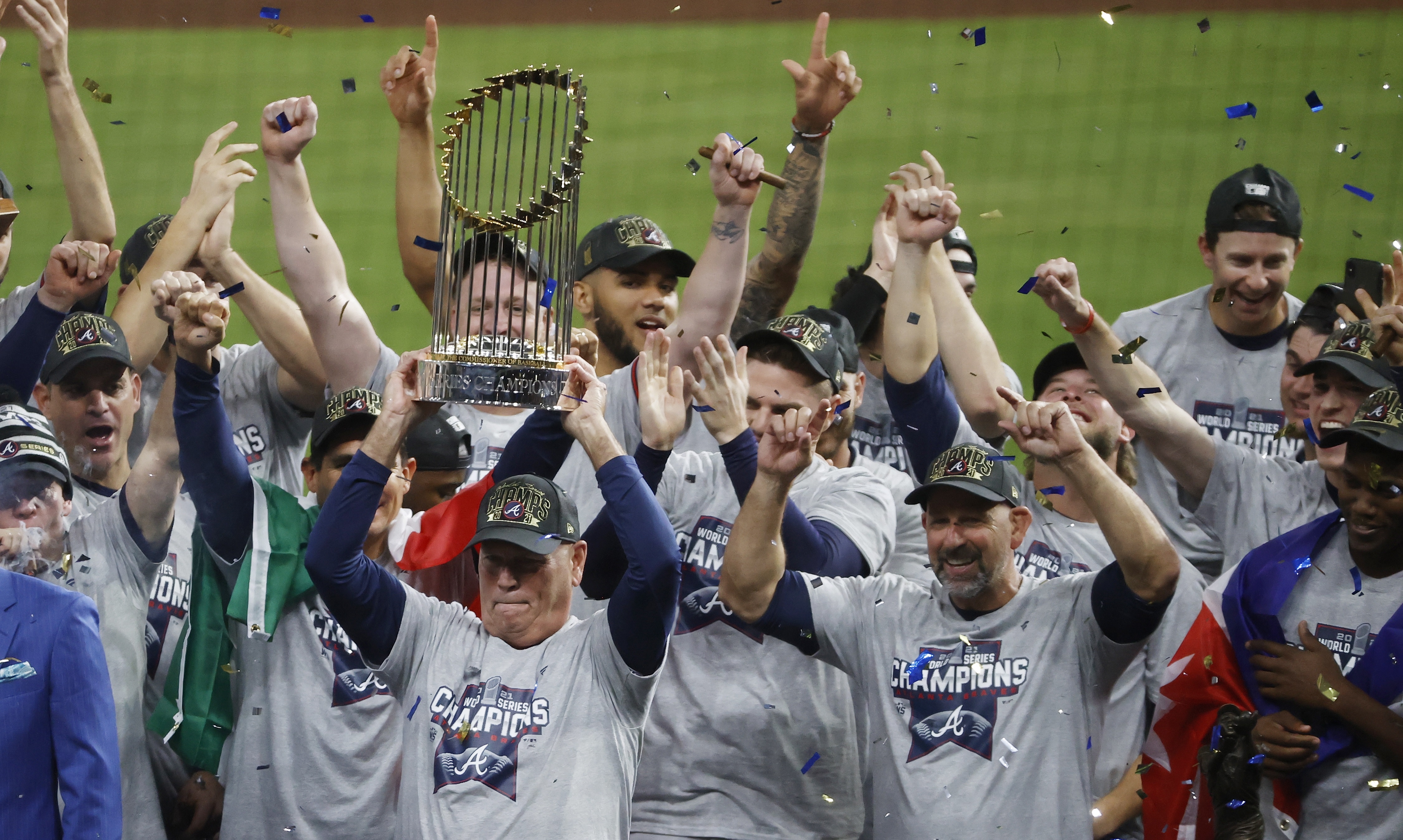 Bravos de Atlanta se coronó campeón de la Serie Mundial de Beisbol