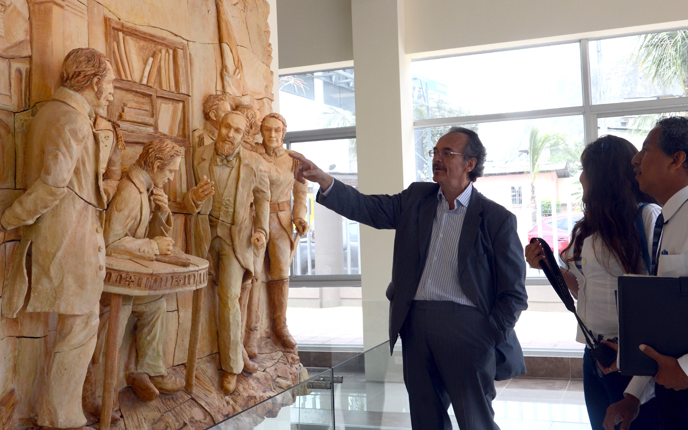 Museo de arcilla sobre la historia ecuatoriana fue inaugurado en Guayaquil