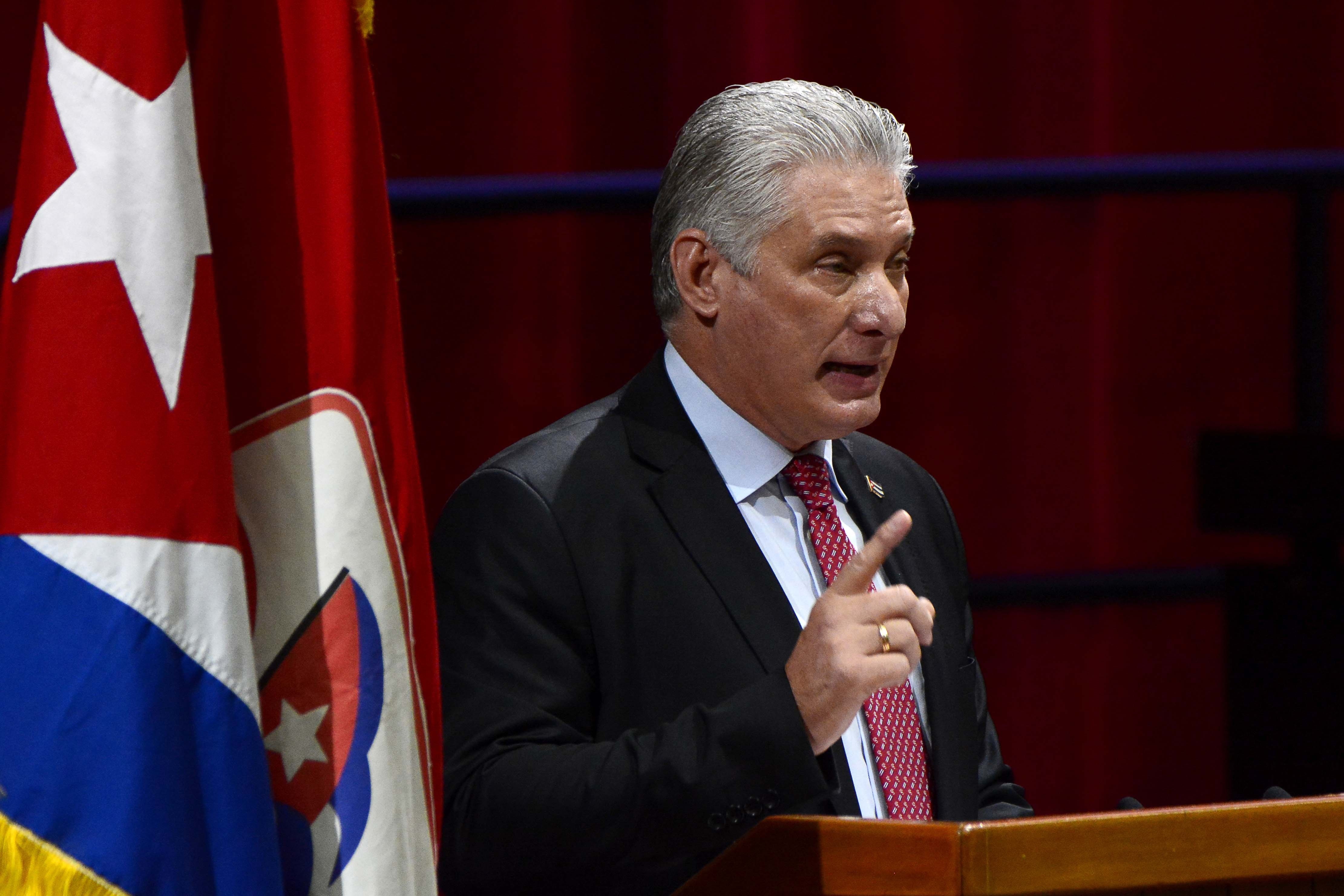 Presidente De Cuba Miguel Diaz Canel Defiende La Represion Ante Las Protestas Y Acusa A Ee Uu De Provocarlas Internacional Noticias El Universo