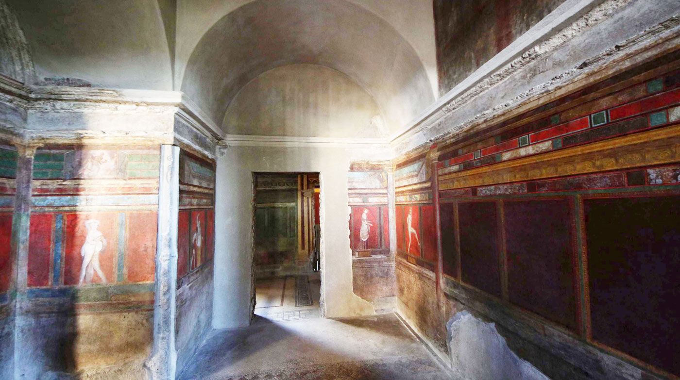 Pompeya recupera y abre al público su Villa de los Misterios