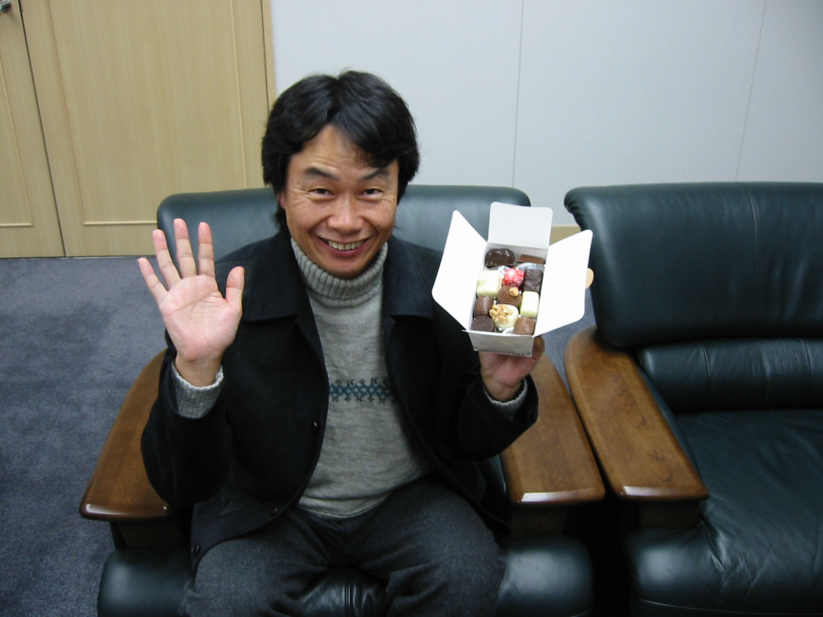 Shigeru Miyamoto, diseñador y productor de videojuegos.