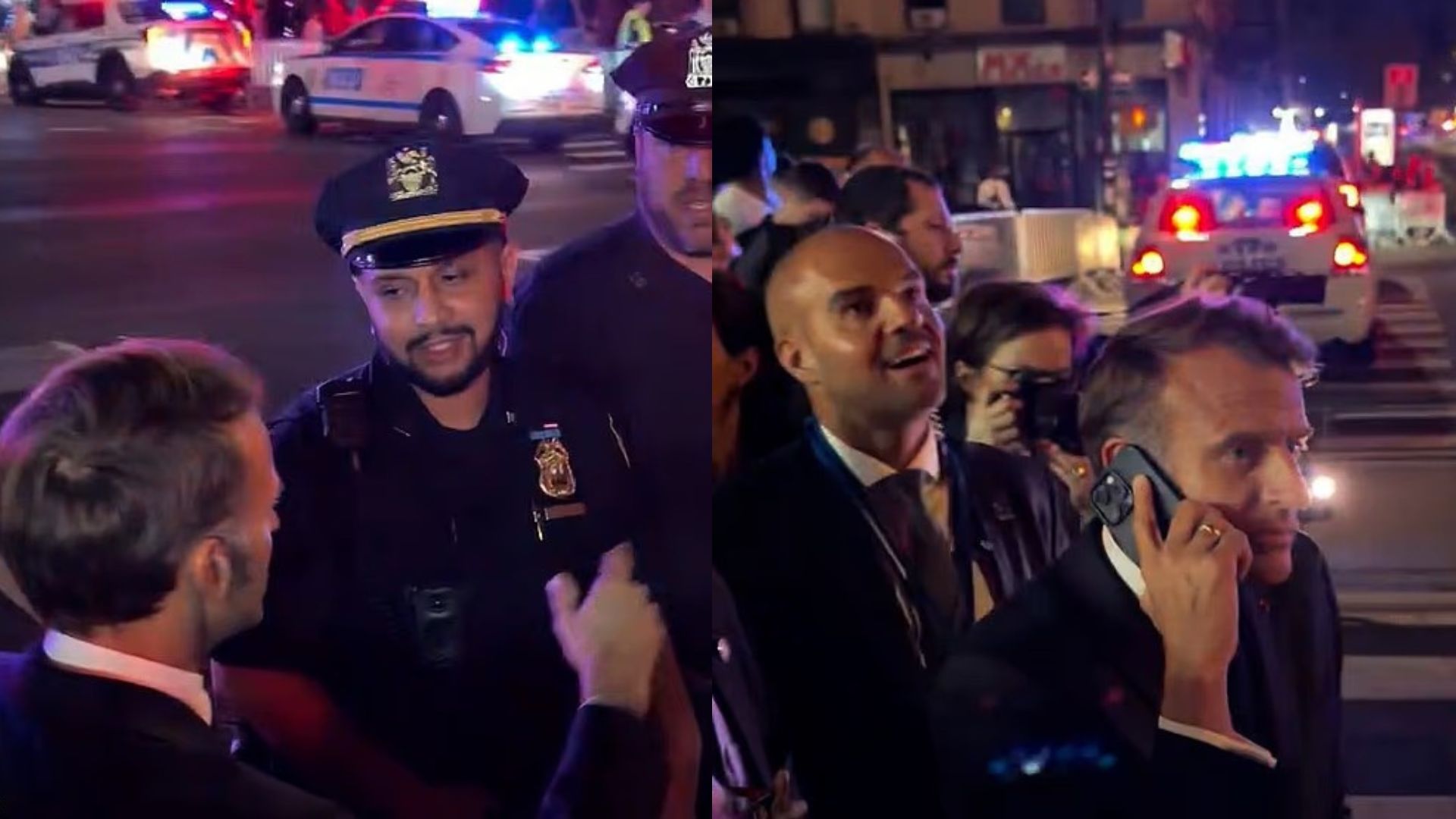 Emmanuel Macron llama a Donald Trump para pedir ayuda tras ser retenido por la policía en Nueva York | Internacional | Noticias | El Universo