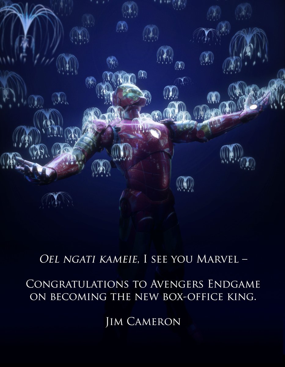 James Cameron felicitó con una frase en na'vi récord de Avengers Endgame |  Gente | Entretenimiento | El Universo
