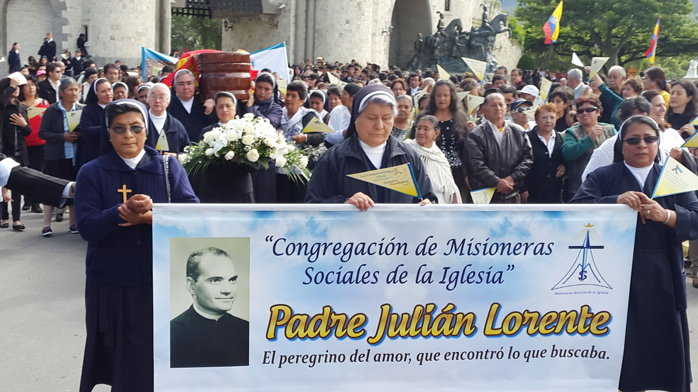 Luto en Loja por Julián Lorente, fundador de congregación de Misioneras  Sociales | Gente | Entretenimiento | El Universo